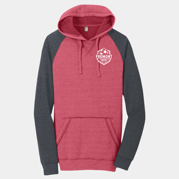 Lightweight Fleece Raglan Hoodie Thumbnail